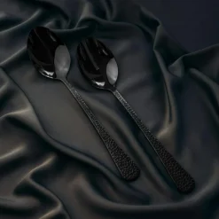 Frost Salad Servers 2 Pieces, Gold