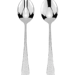 Frost Salad Servers 2 Pieces, Gold