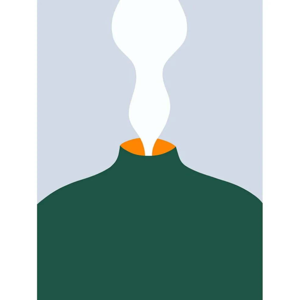 Fumee- 30X40 Poster 30x40 cm