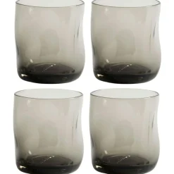 Furo Drinking Glass Clear 4-pack, H9 cm