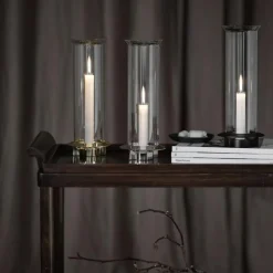 Fyr Candle Holder, Brass