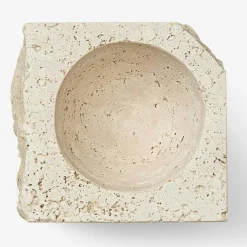Gallery Object Candle Holder 18 cm, Travertine