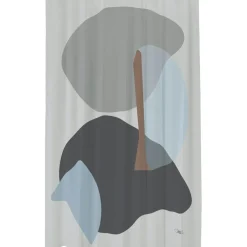 GALLERY Shower Curtain, Light Grey