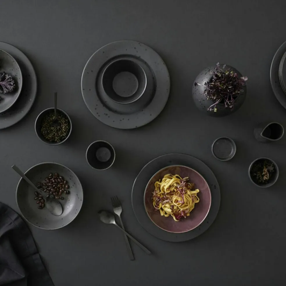 Gastro Pasta Plate Ø20 cm, Black/Purple