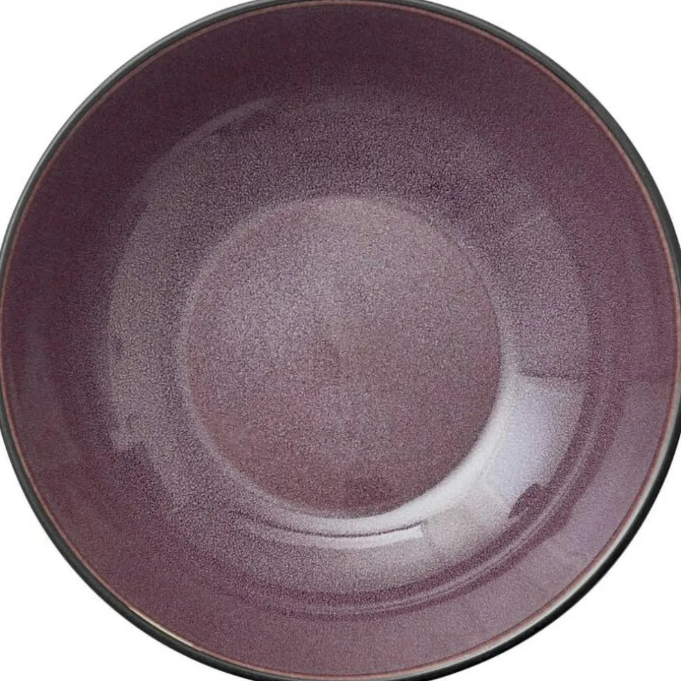 Gastro Pasta Plate Ø20 cm, Black/Purple