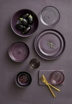 Gastro Pasta Plate Ø20 cm, Black/Purple