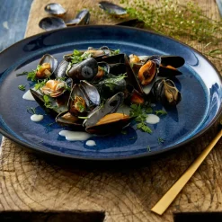 Gastro Plate Ø21 cm, Black/Green