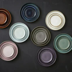 Gastro Plate Ø21 cm, Black/Green