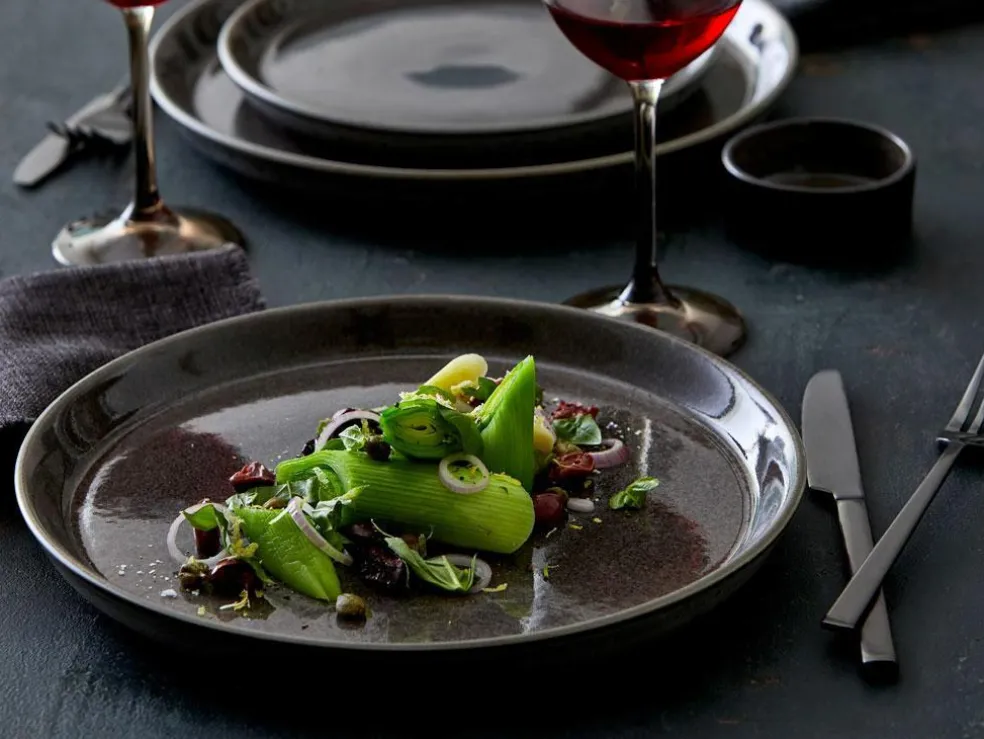 Gastro Plate Ø27 cm, Grey