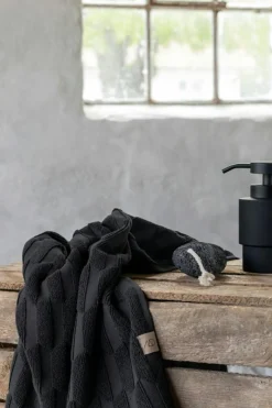 Geo Bath Mat 50x80 cm, Pine Green