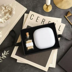 Gift Set Fire Alarm, White