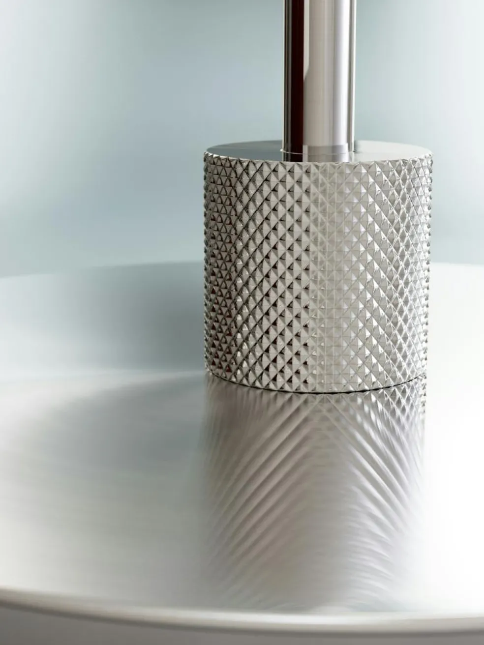 Gil Il Grande Table Lamp, Satin Brass