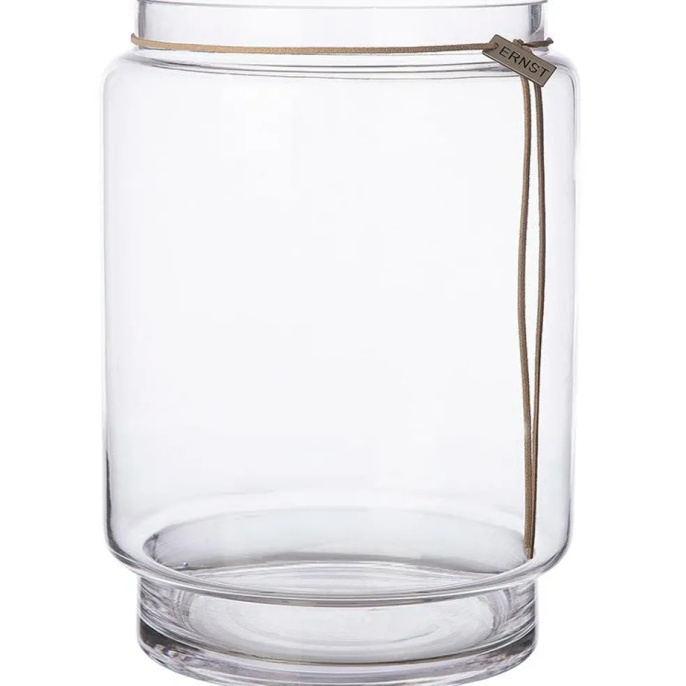 Glass Vase Clear 10,8 cm