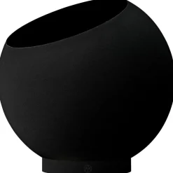 Globe Flower Pot Ø30 cm, Black