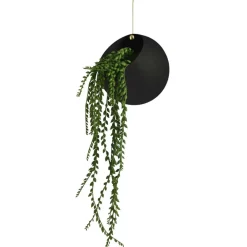 Globe Hanging Pot Ø21x32 cm, Black