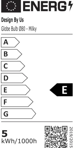 Globe Led Lightsource 5W Ø12,5 cm, Milky
