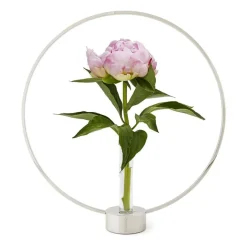 Gloria Candle Holder 34 cm Nickel