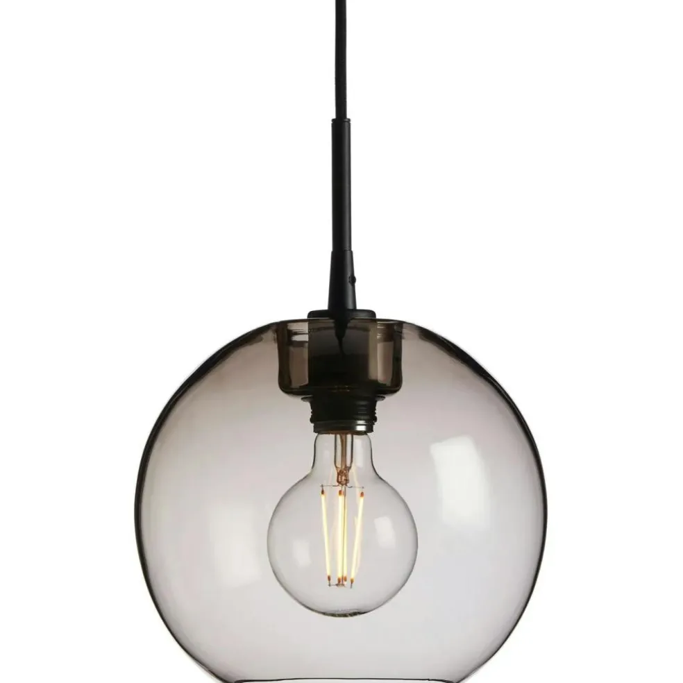 Gloria Pendant 190 mm, Brass / Clear Glass