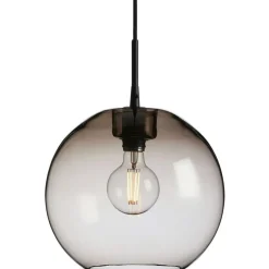 Gloria Pendant 190 mm, Brass / Clear Glass