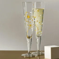 Goldnacht Champagne Glasses 2-pack, H23