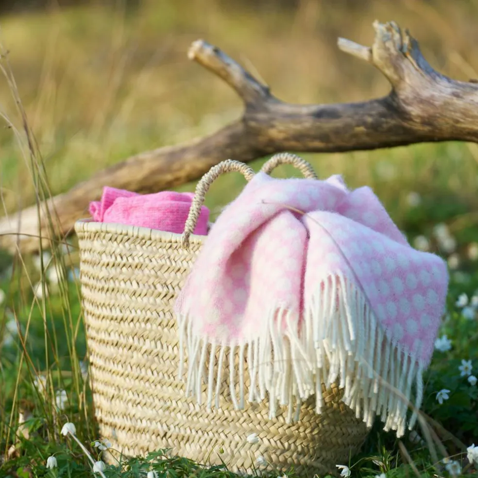 Gotland Plaid 130x200 cm, Blue