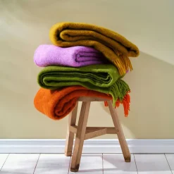 Gotland Plaid 130x200 cm, Blue