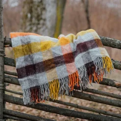 Gotland Plaid 130x200 cm, Blue