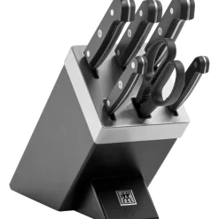 Gourmet Knife Block Self-sharpening, 7 Pieces
