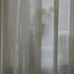 Grace Curtain Double Width 290x270 cm, Nature