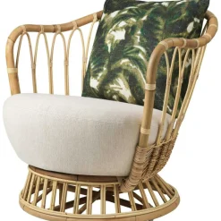 Grace Lounge Chair, Sahco Clay011/ Sahco Clay011