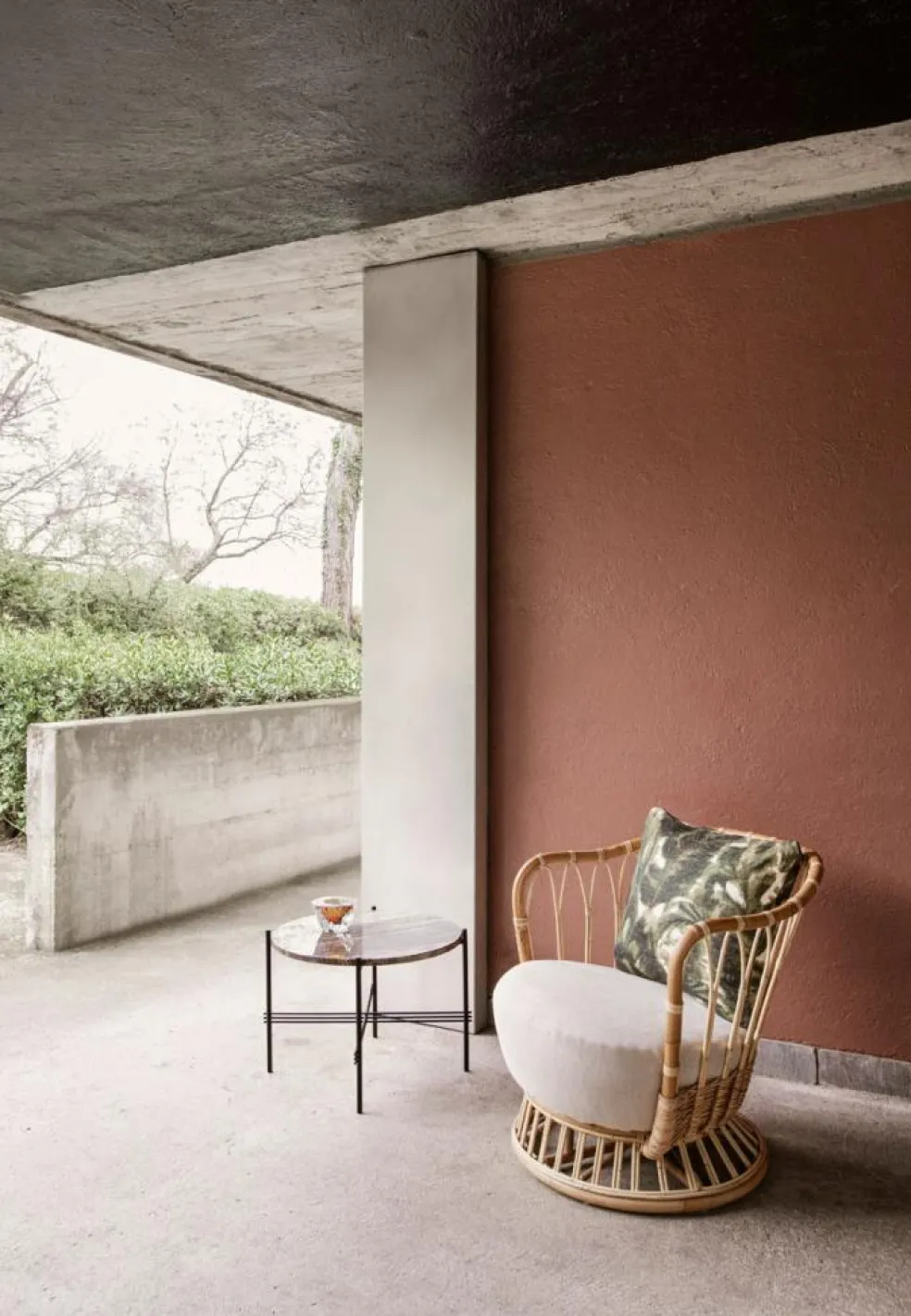 Grace Lounge Chair, Sahco Clay011/ Sahco Clay011