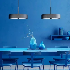 Grain L Pendant, Matte Black