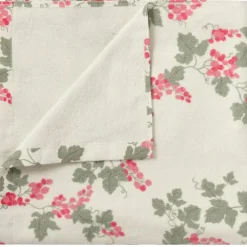 Grapes Pink Bath Towel, 70x140 cm