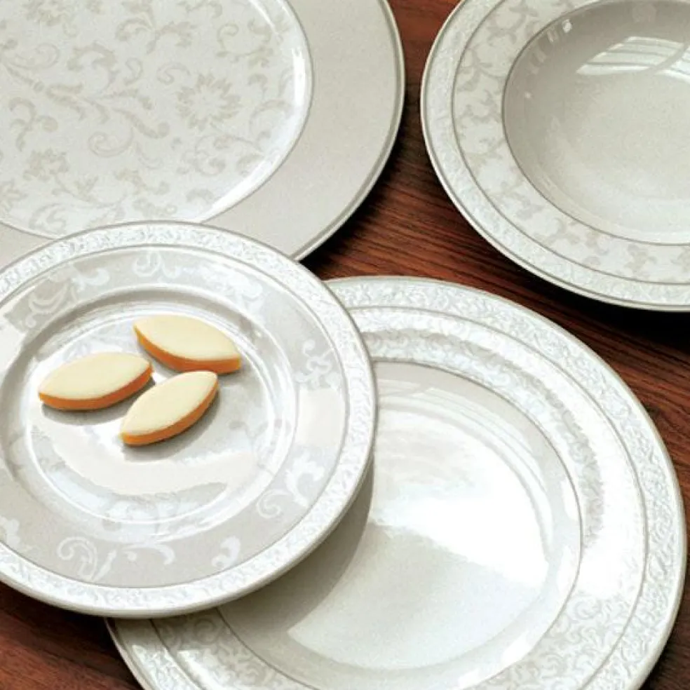 Gray Pearl Oval Platter, 35 cm