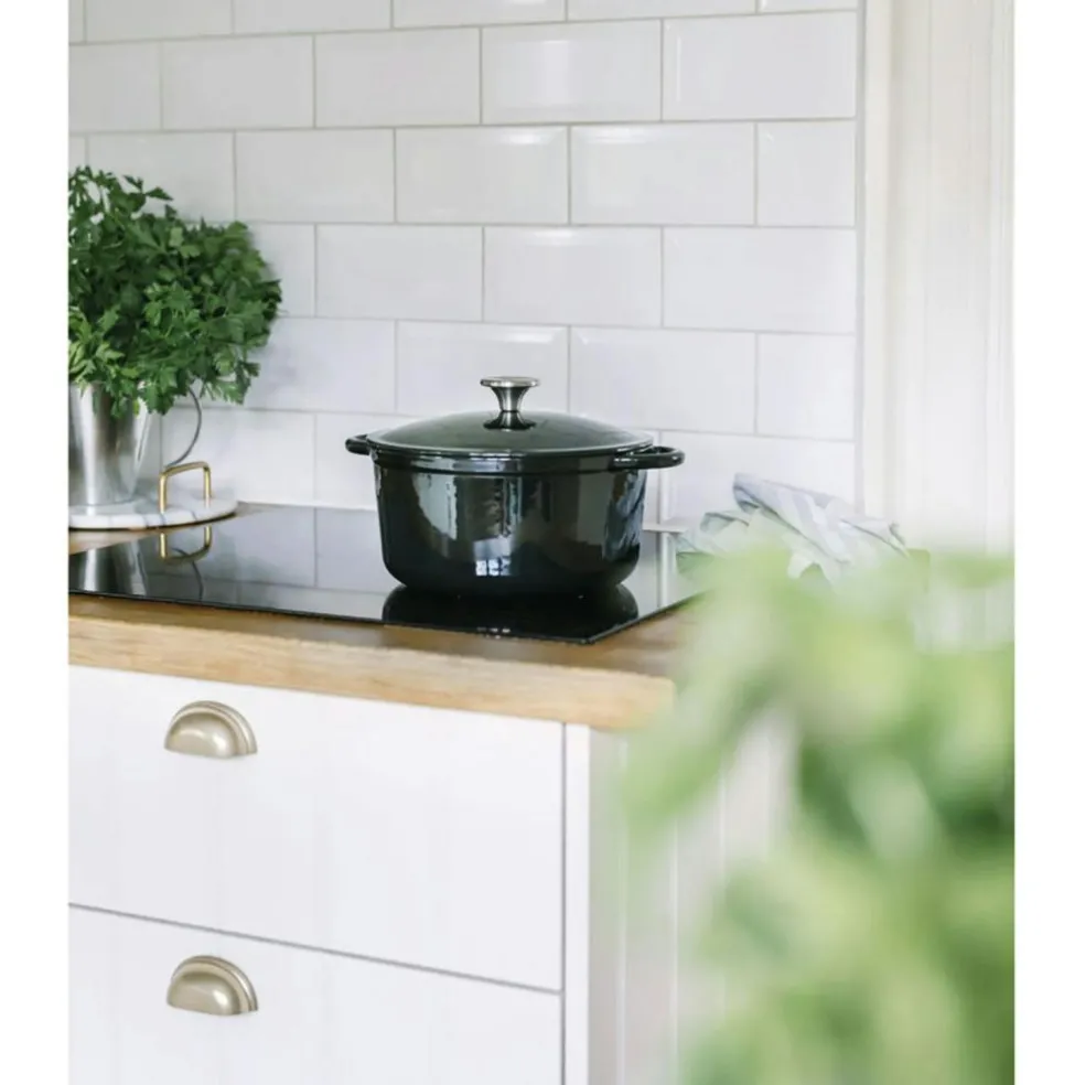 Gretl Cast Iron Pot 4 L, Black