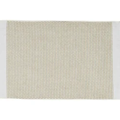 GRID Bath Mat 50x80 cm, Black/Off-white