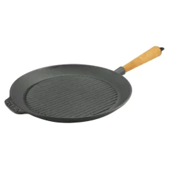 Grill Pan 28 cm With Handle In Beech
