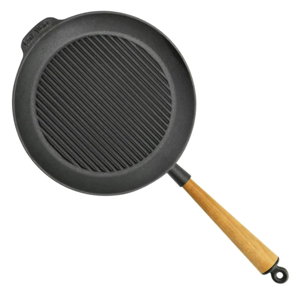 Grill Pan 28 cm With Handle In Beech