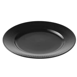 Groovy Breakfast Plate 21 cm, Black