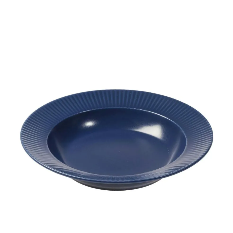 Groovy Deep Plate 23 cm, Grey