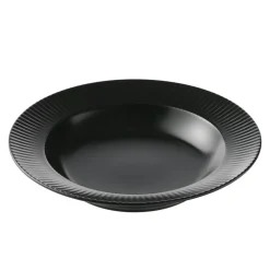 Groovy Deep Plate 23 cm, Grey