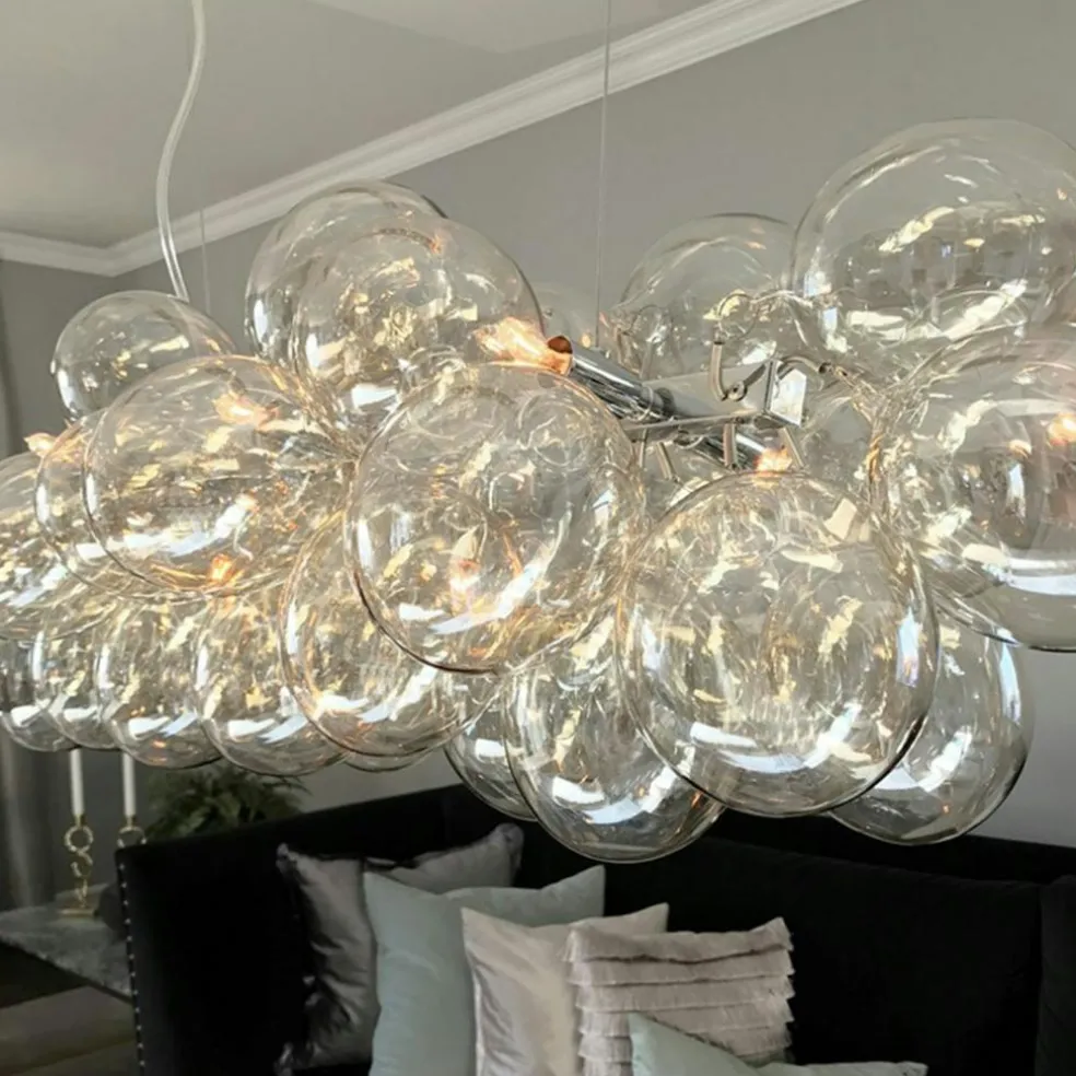 Gross Bar Pendant 80 cm, Amber