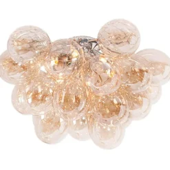 Gross Flush Ceiling Light 50 cm, Clear
