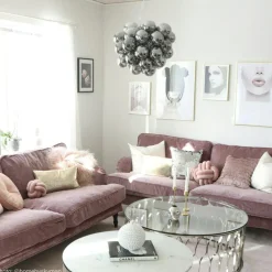 Gross Pendant 50 cm, Matte White