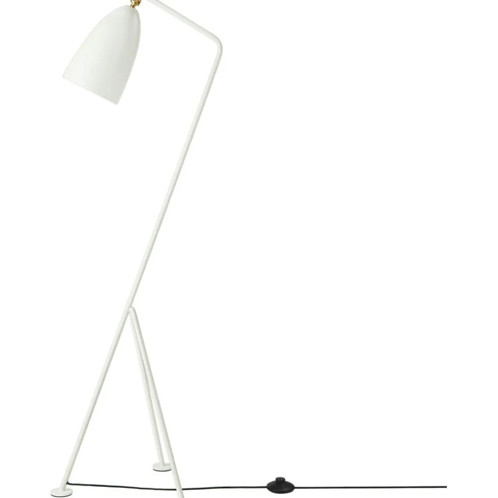 Gräshoppa Floor Lamp, Jet Black
