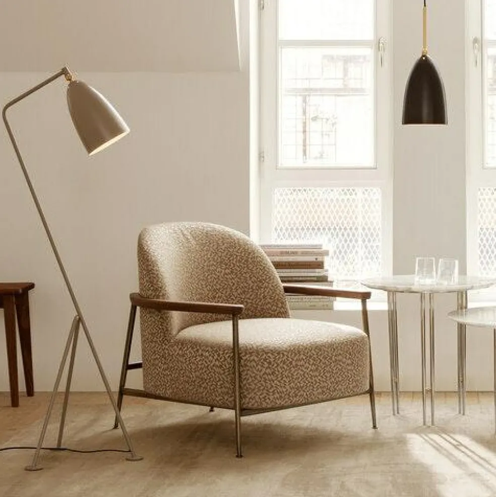 Gräshoppa Pendant, Blue Grey