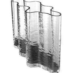 Gry Wide Vase H24 cm, Clear