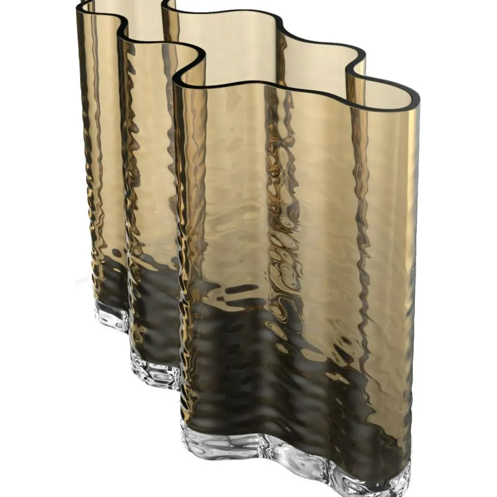 Gry Wide Vase H24 cm, Clear