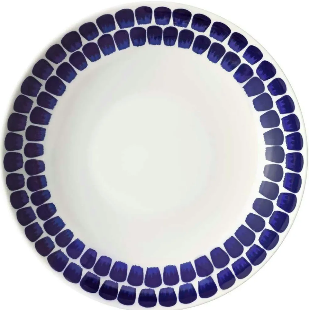 24h Tuokio Pasta Plate, Cobalt Blue
