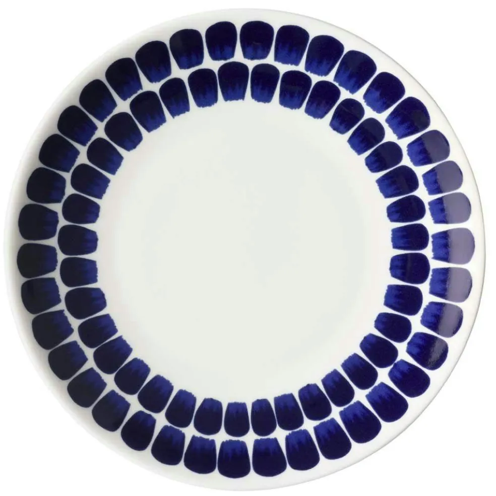 24h Tuokio Plate, Cobalt Blue 20 cm